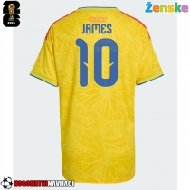 Ženske Nogometnih dresov Kolumbija James Rodriguez #10 Domači SP 2026 Kratki rokavi
